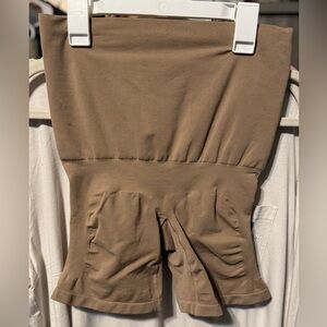 YITTY Tan High-Waisted Short Shapewear